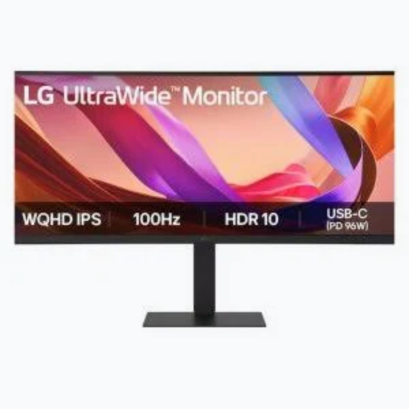 LG 34U650A-B 34” | IPS | 3440×1440 | 100Hz | Built-in Speakers